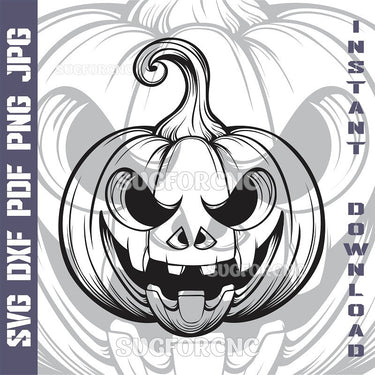 Halloween Pumpkin SVG laser ready files - 3DWave.us